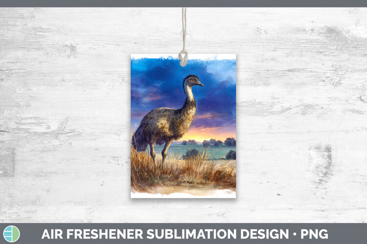 GorgeousFarm Sunset Air Freshener design.