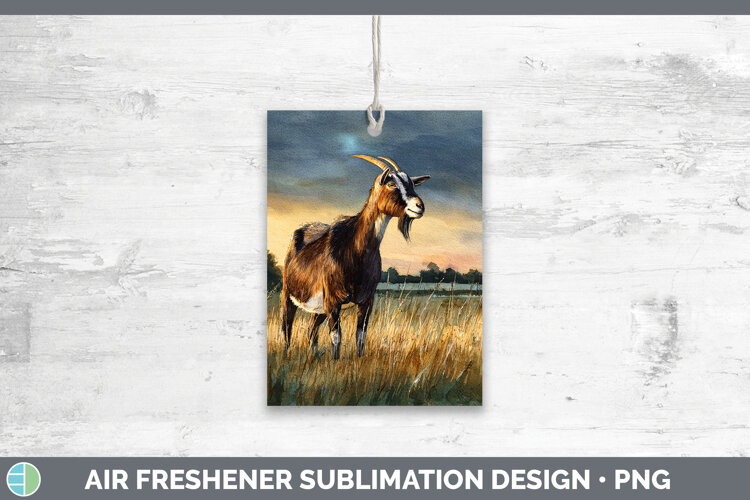 GorgeousFarm Sunset Air Freshener design.