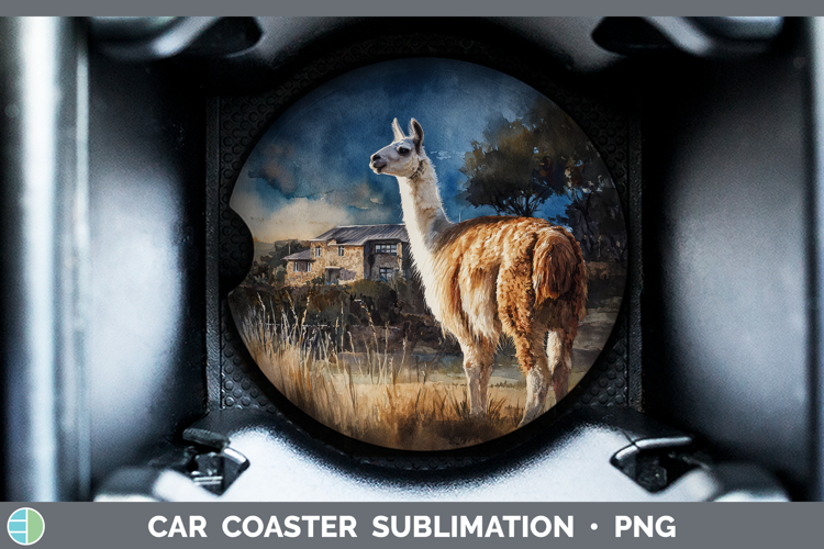 Car Coaster Sublimation Designs
