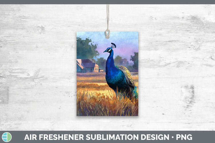 GorgeousFarm Sunset Air Freshener design.