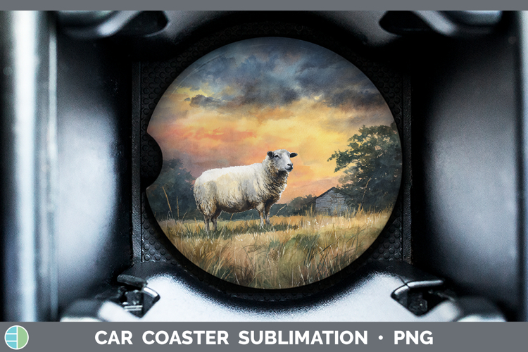 Car Coaster Sublimation Designs Image 9
