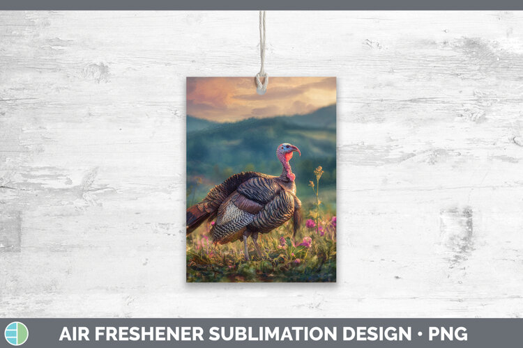 GorgeousFarm Sunset Air Freshener design.