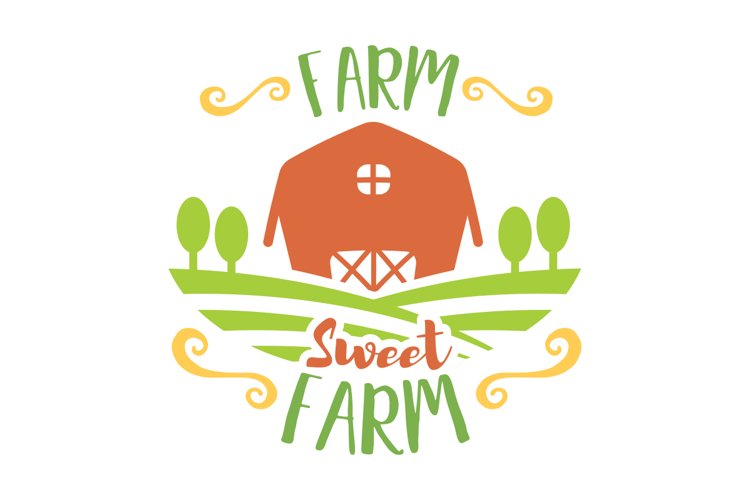 Farm Vector Image 9