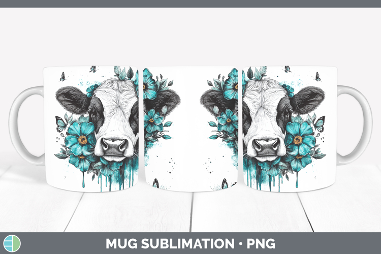 Cow Sublimation Designs Image 4