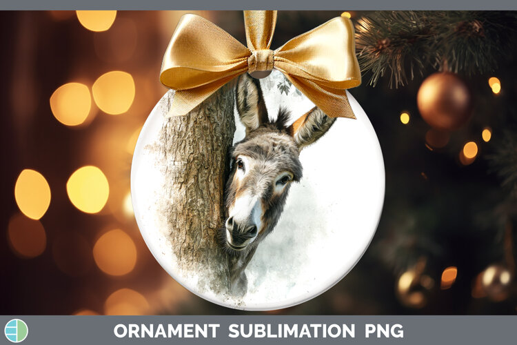GorgeousFarm Tree Peek Ornament design.