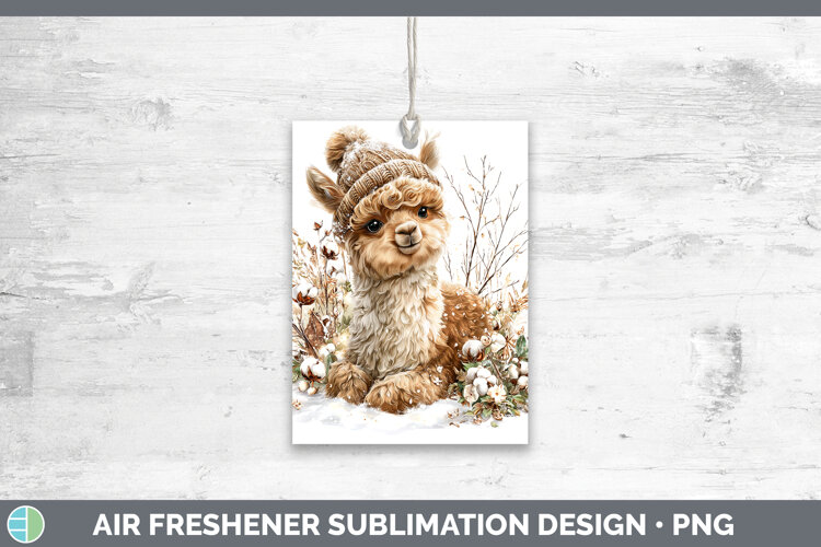GorgeousFarm Winter Knit Hat Air Freshener design.