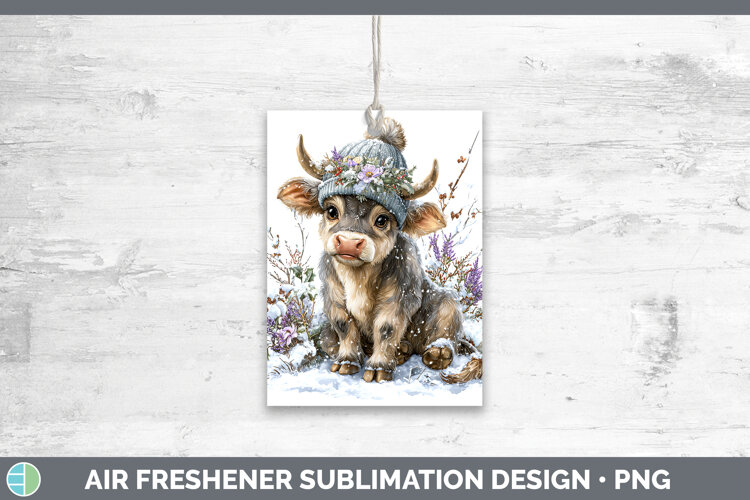 GorgeousFarm Winter Knit Hat Air Freshener design.