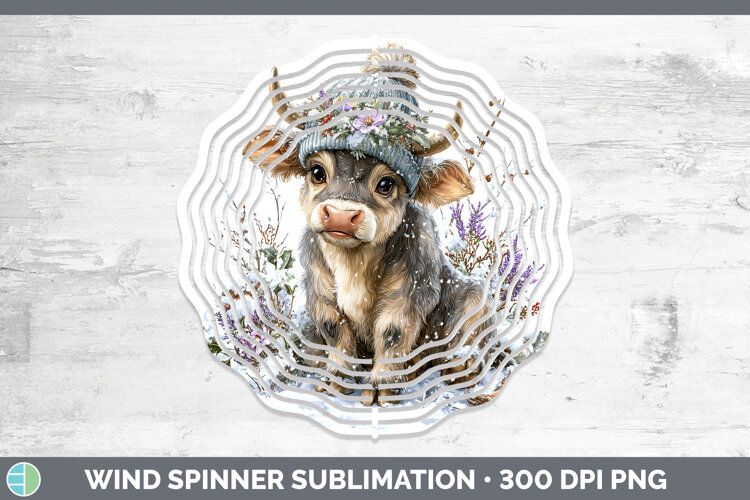 GorgeousFarm Winter Knit Hat Wind Spinner design.