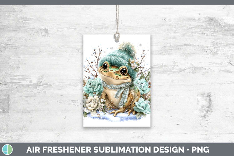 GorgeousFarm Winter Knit Hat Air Freshener design.