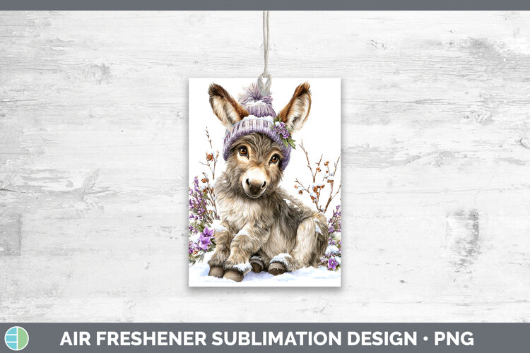 GorgeousFarm Winter Knit Hat Air Freshener design.