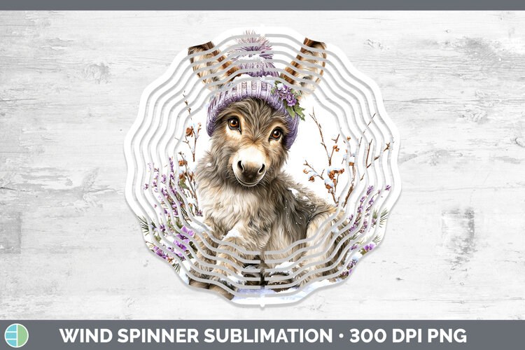 GorgeousFarm Winter Knit Hat Wind Spinner design.