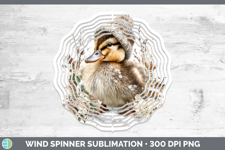 GorgeousFarm Winter Knit Hat Wind Spinner design.