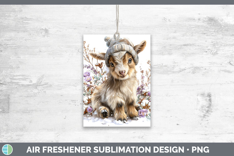 GorgeousFarm Winter Knit Hat Air Freshener design.