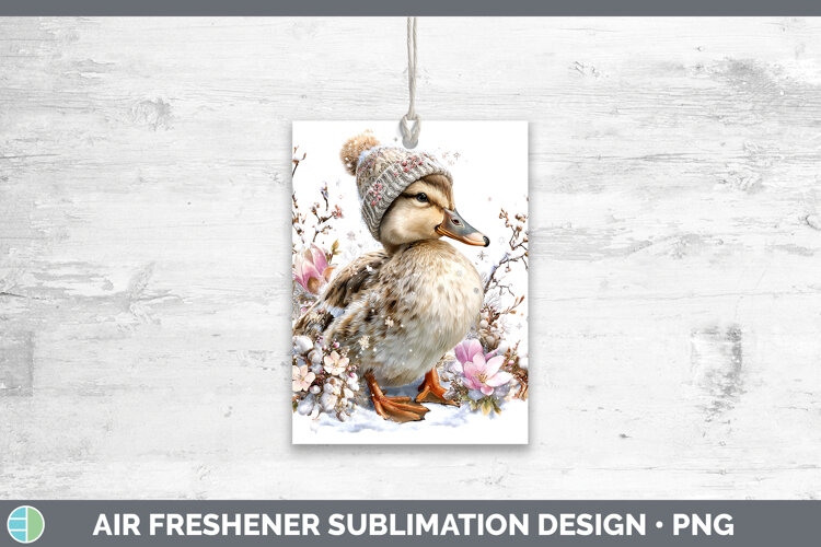 GorgeousFarm Winter Knit Hat Air Freshener design.