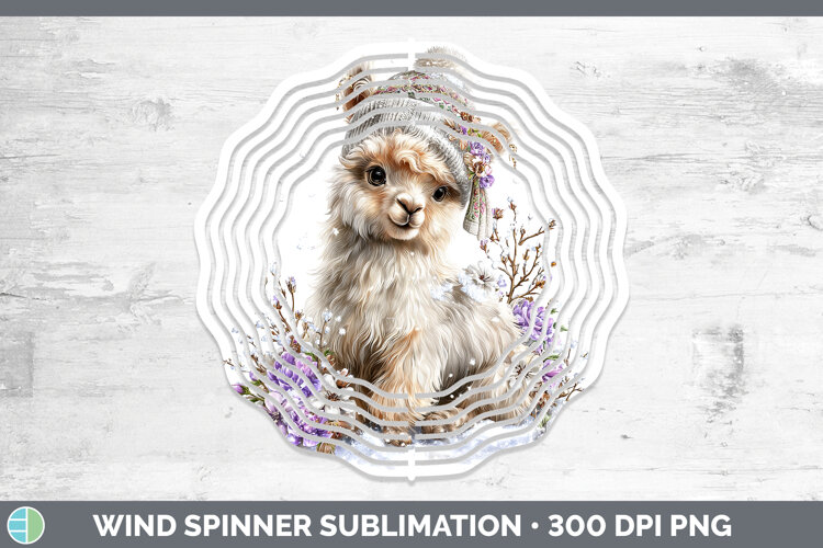 GorgeousFarm Winter Knit Hat Wind Spinner design.