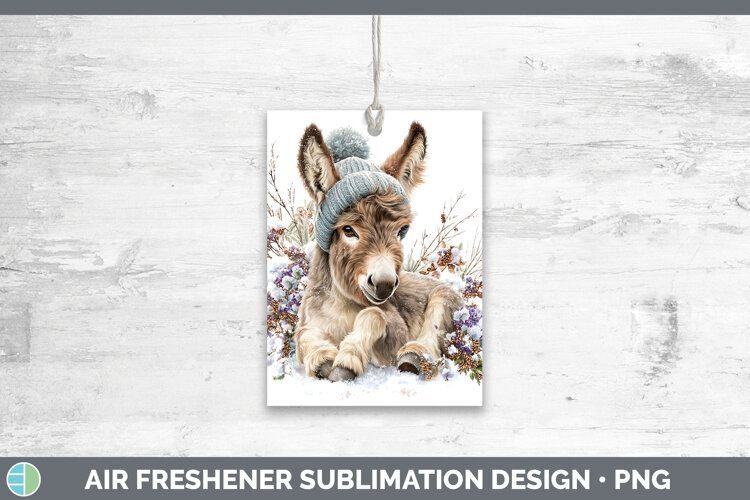 GorgeousFarm Winter Knit Hat Air Freshener design.