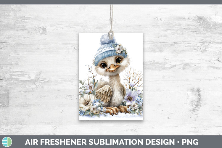 GorgeousFarm Winter Knit Hat Air Freshener design.