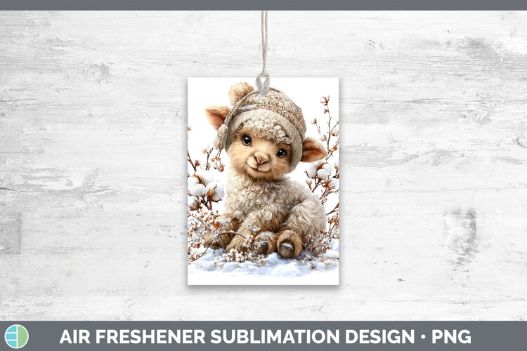 GorgeousFarm Winter Knit Hat Air Freshener design.