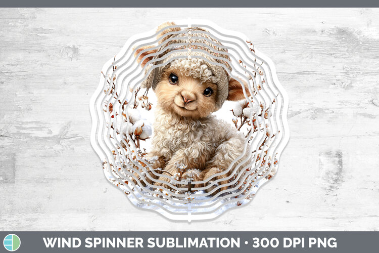 GorgeousFarm Winter Knit Hat Wind Spinner design.