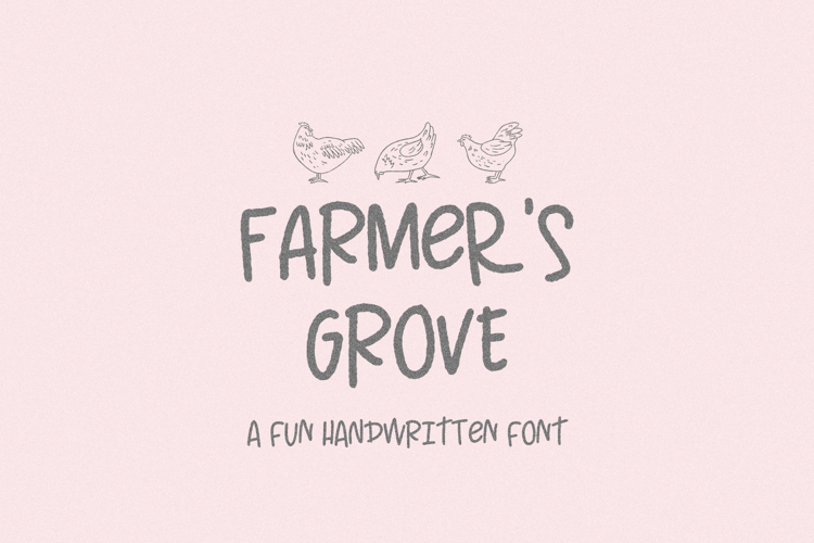Farmer's Grove Handwritten Sans