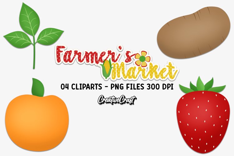 Fruit And Vegetable Clipart Image 8
