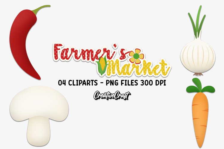 Fruit And Vegetable Clipart Image 6
