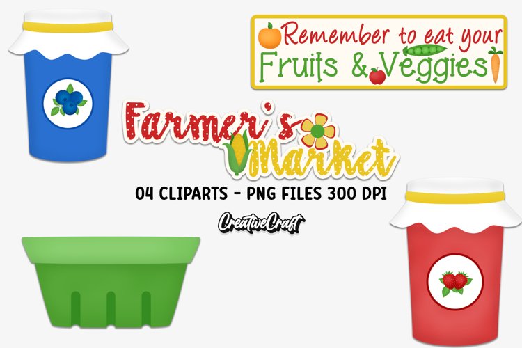Fruit And Vegetable Clipart Image 7