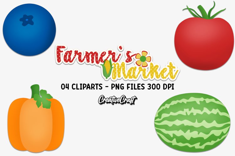 Fruit And Vegetable Clipart Image 9
