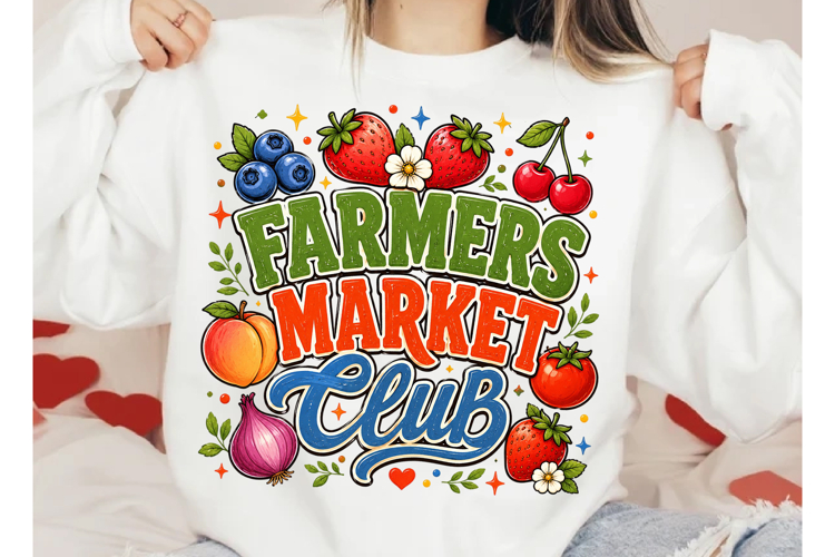 Farmers Market Club PNG