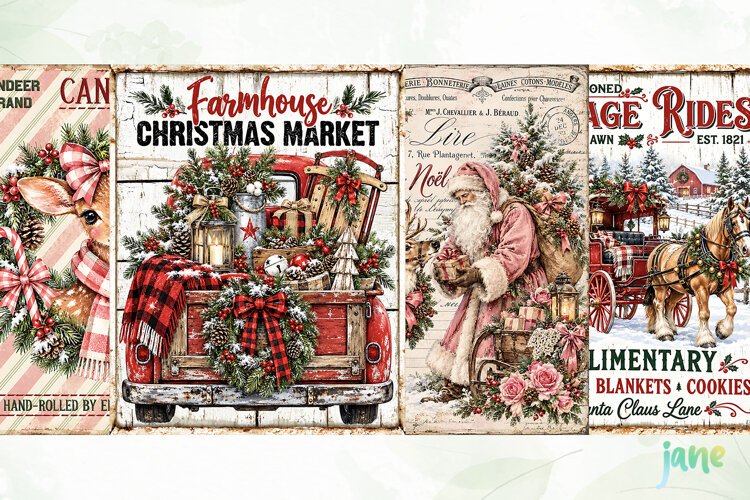Farmhouse Christmas example image 1