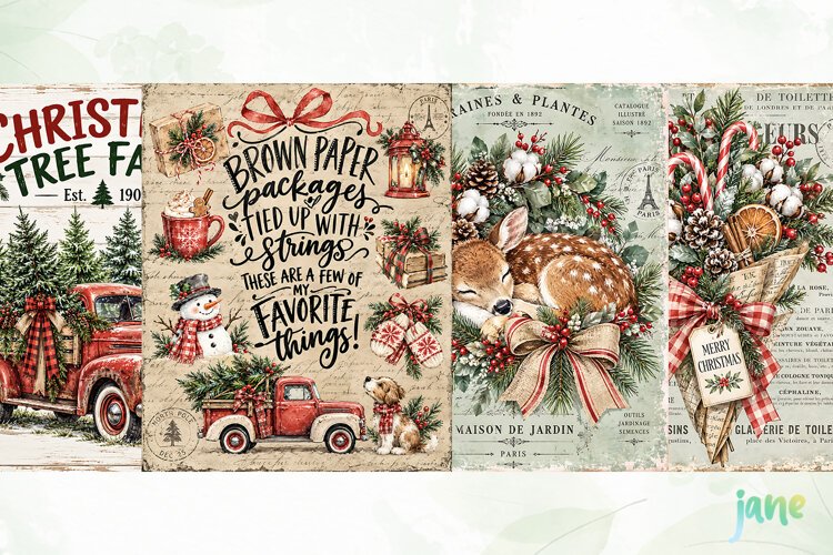 Farmhouse Christmas example image 1