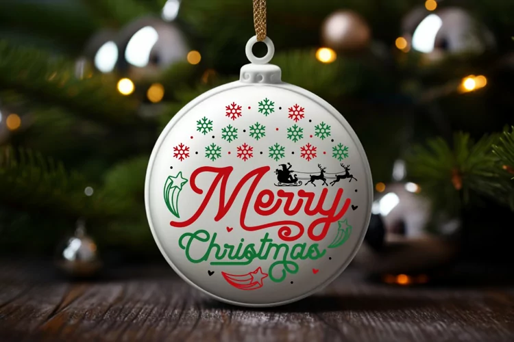 Merry christmas & happy new year SVG, Christmas SVG