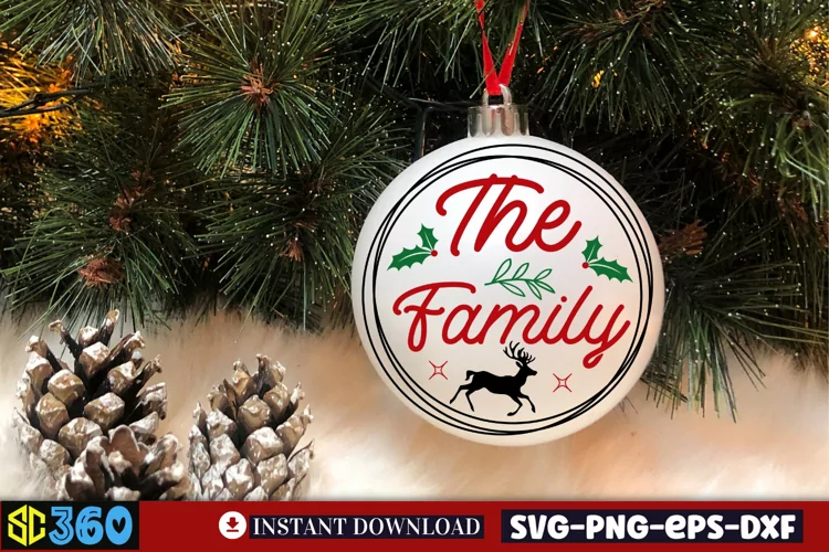 The family SVG, Christmas SVG