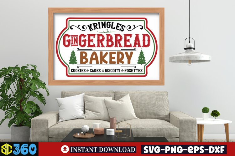 Gingerbread Clipart Image 9