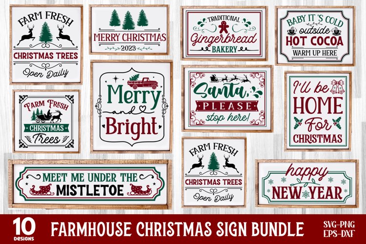 Christmas Signs Svg Image 8