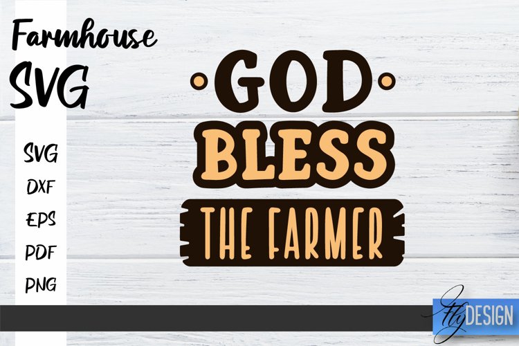 Farmhouse SVG Design | Farmhouse Signs SVG | SVG File v.1 example image 1