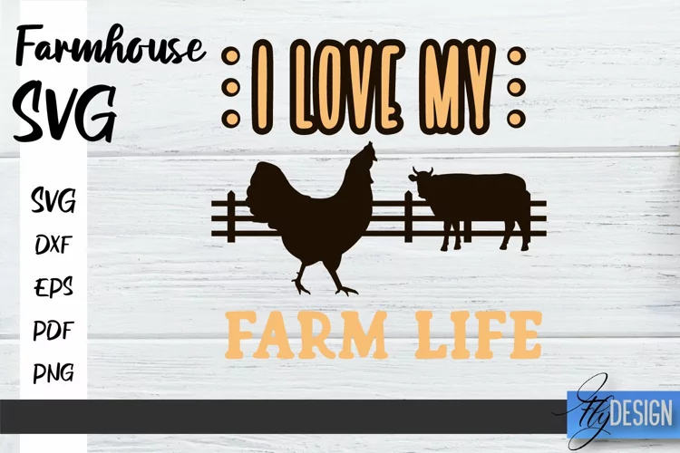 Farmhouse SVG Design | Farmhouse Signs SVG | SVG File v.1