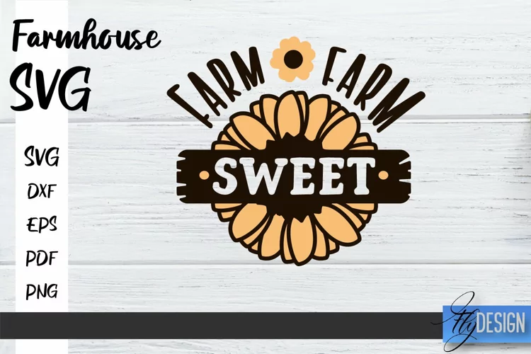 Farmhouse SVG Design | Farmhouse Signs SVG | SVG File v.1