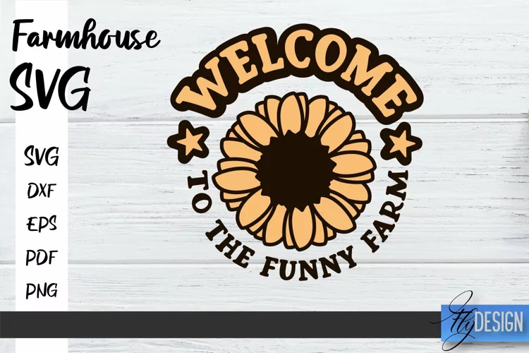 Farmhouse SVG Design | Farmhouse Signs SVG | SVG File v.1