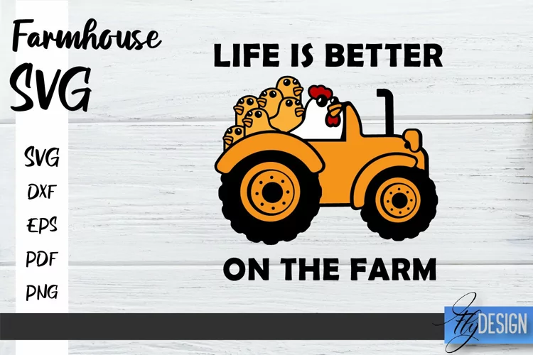 Farmhouse SVG Design | Farmhouse Signs SVG | SVG File v.2