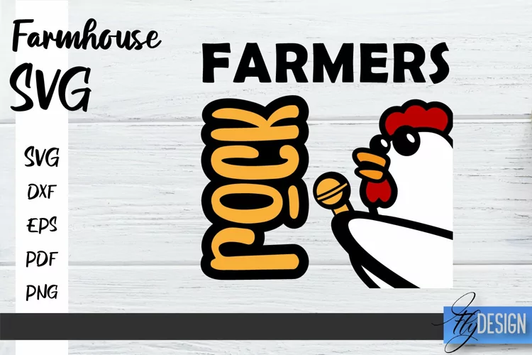Farmhouse SVG Design | Farmhouse Signs SVG | SVG File v.2