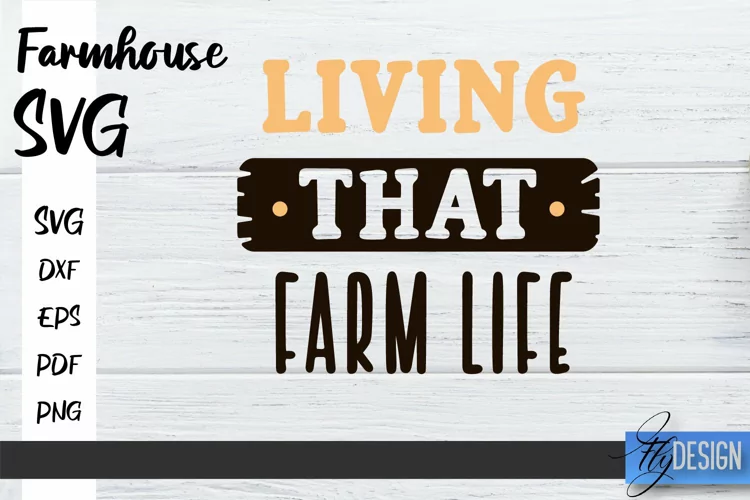 Farmhouse SVG Design | Farmhouse Signs SVG | SVG File v.1