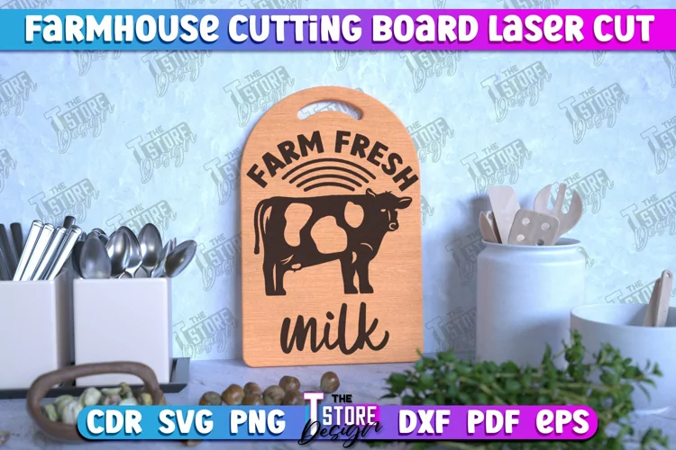 Farmhouse Cutting Board | Kitchen Décor | Farmhouse Design