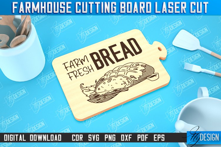 Farmhouse Cutting Board | Kitchen Design | Farmhouse Design