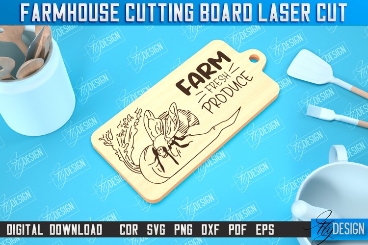 Farmhouse Cutting Board | Kitchen Design | Farmhouse Design example image 1