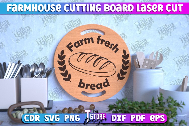 Farmhouse Cutting Board | Kitchen Décor | Farmhouse Design