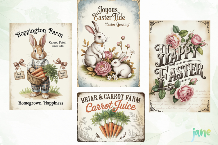 Farmhouse Easter Sign