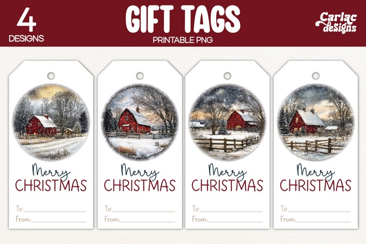Christmas Tag Printable Image 22