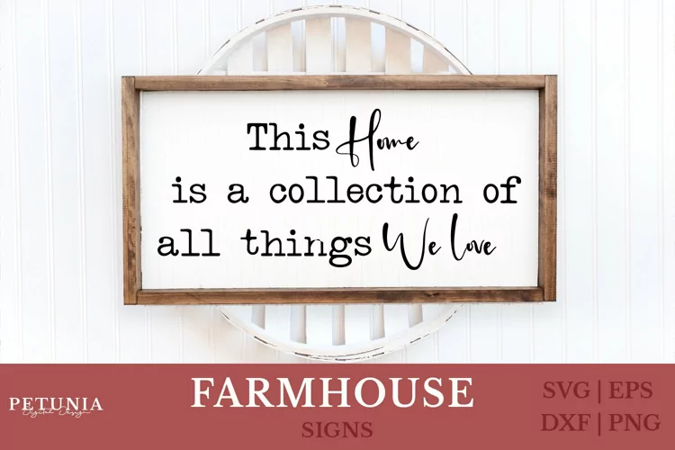 Farm Life Signs SVG | Farmhouse Signs