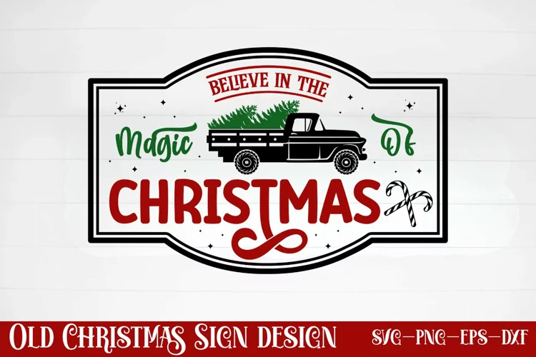Believe in the magic of christmas SVG, Christmas SVG